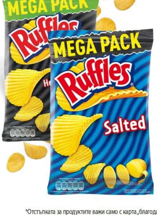 ruffles RUFFLES Чипс сол, кетчуп, T MARKET