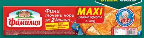ФАМИЛИЯ Точени кори Maxi, Kaufland
