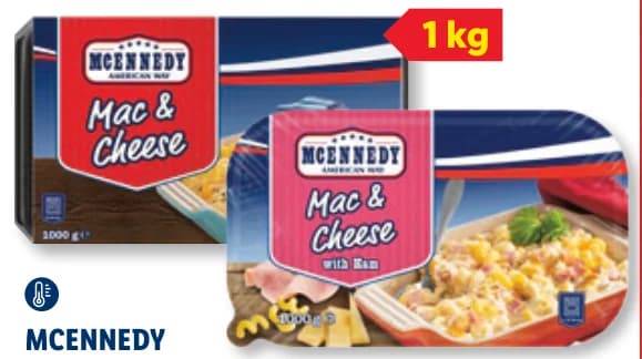 mcennedy MCENNEDY Макарони със сирене или със сирене и шунка, cheap.bg