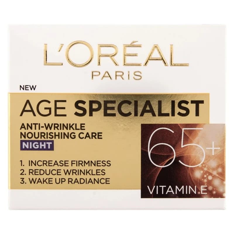 Лореал Крем L'Oreal Age Expert 65+ Нощен 50 мл, eBag