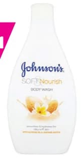 Johnson's Душ гел SOFT Nourish, Lilly Drogerie