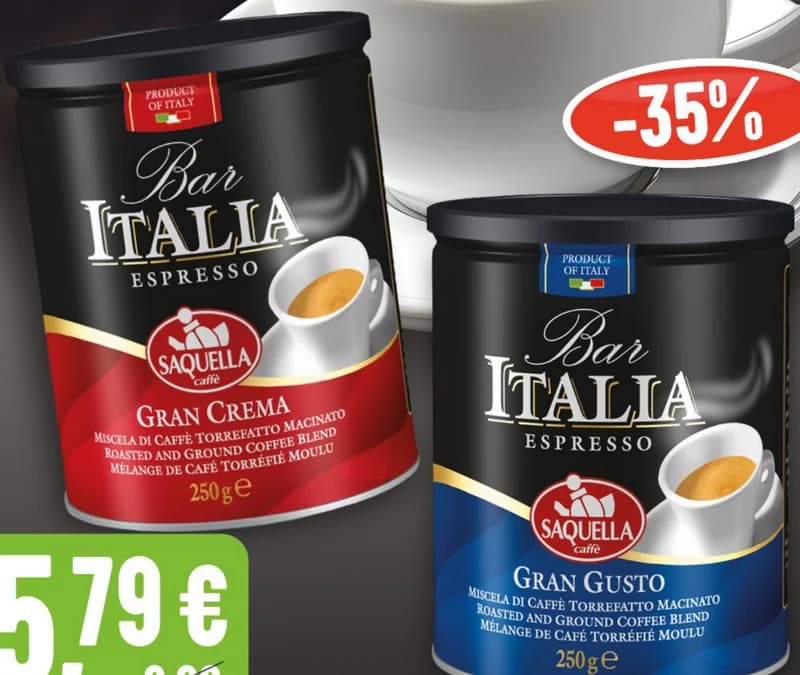 saquella Saquella Gran gusto / Gran crema Кафе мляно, Бурлекс
