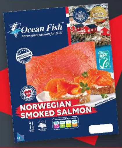 OCEAN FISH Пушена сьомга, Kaufland