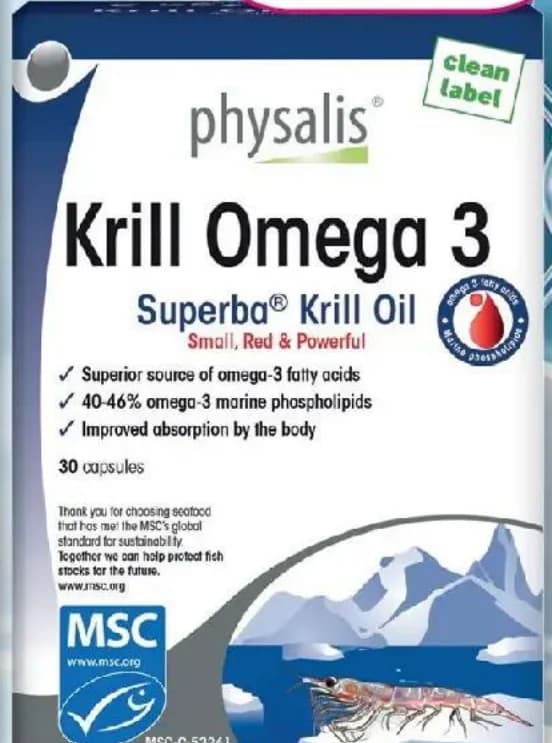 physalis Physalis Krill Omega 3, BENU Аптеки