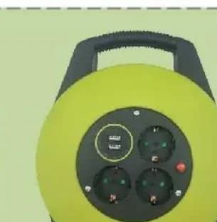 Макара с удължител 10м 3 гнезда, GStroy
