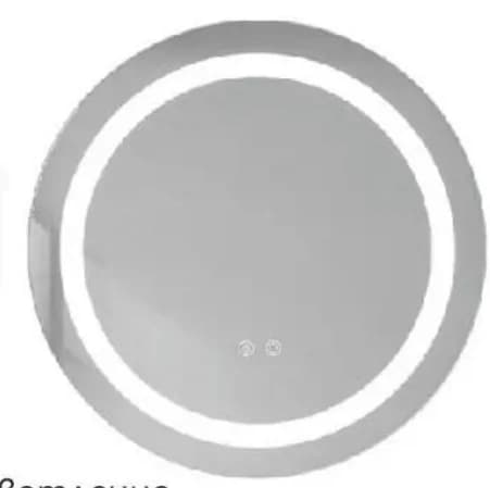 Огледало Ø60см, с LED осветление touch screen/анти-мъгла, Masterhaus