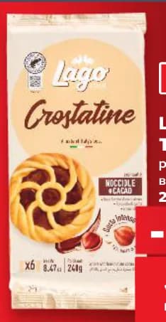 lago LAGO Тарталети различни видове, cheap.bg