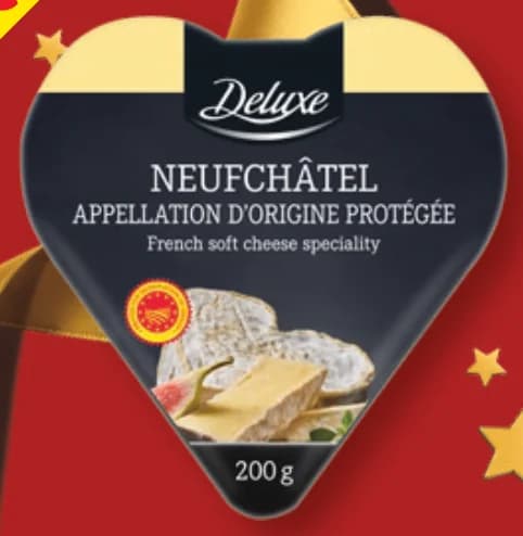 deluxe DELUXE Френско сирене Ньофшател, Lidl