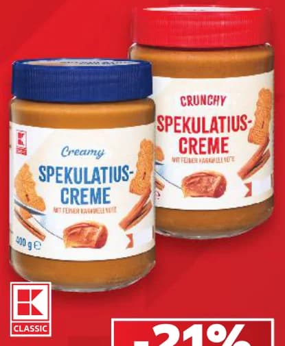 k classic K-CLASSIC Крем от бисквити различни видове, Kaufland