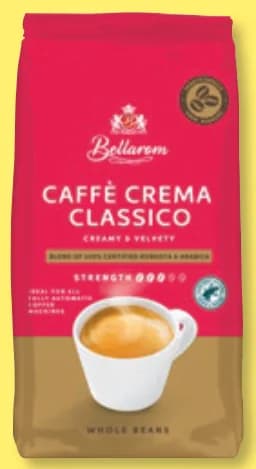 bellarom BELLAROM Кафе на зърна Крема Класико, Lidl