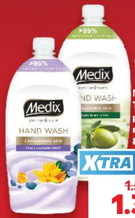 medix MEDIX Течен сапун различни видове, cheap.bg