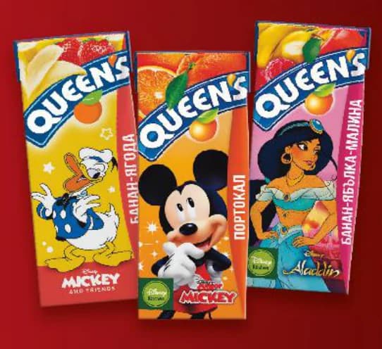 queens disney QUEENS DISNEY Плодова напитка, cheap.bg