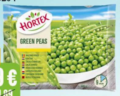 Hortex Зелен боб / Грах / Гювеч замразен