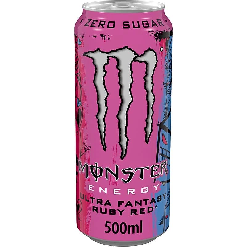 monstar Монстър Енергийна Напитка Monster Ultra Fantasy Ruby Red Zero Sugar без Добавена Захар 500 мл, cheap.bg