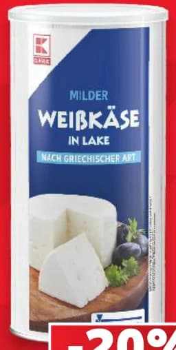 k classic K-Classic Сирене от краве мляко в саламура, Kaufland
