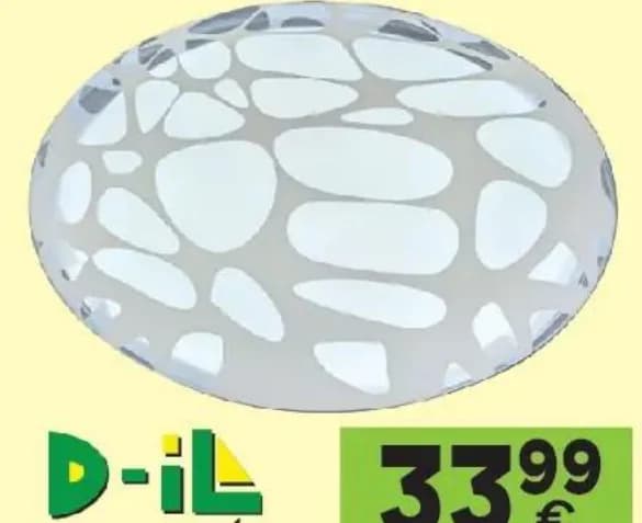 d il D-iL LED плафон Double Cover2 с дистанционно, GStroy
