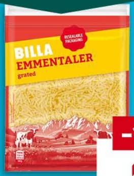 billa BILLA Ементал настържен, Billa