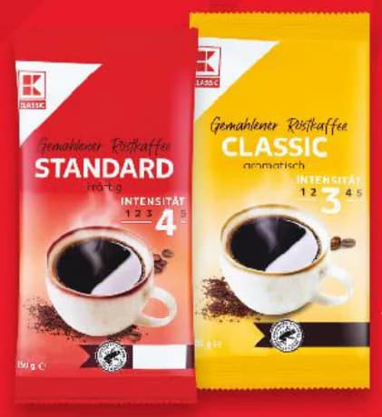 k classic K-Classic Мляно кафе различни видове, Kaufland