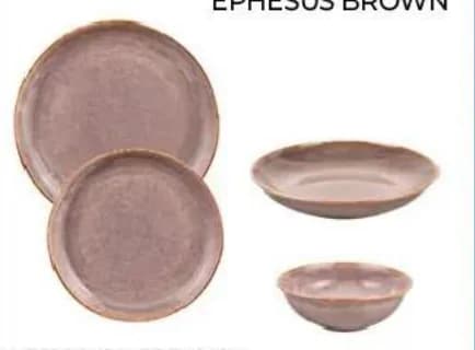 Сервиз 24 ч EPHESUS BROWN
