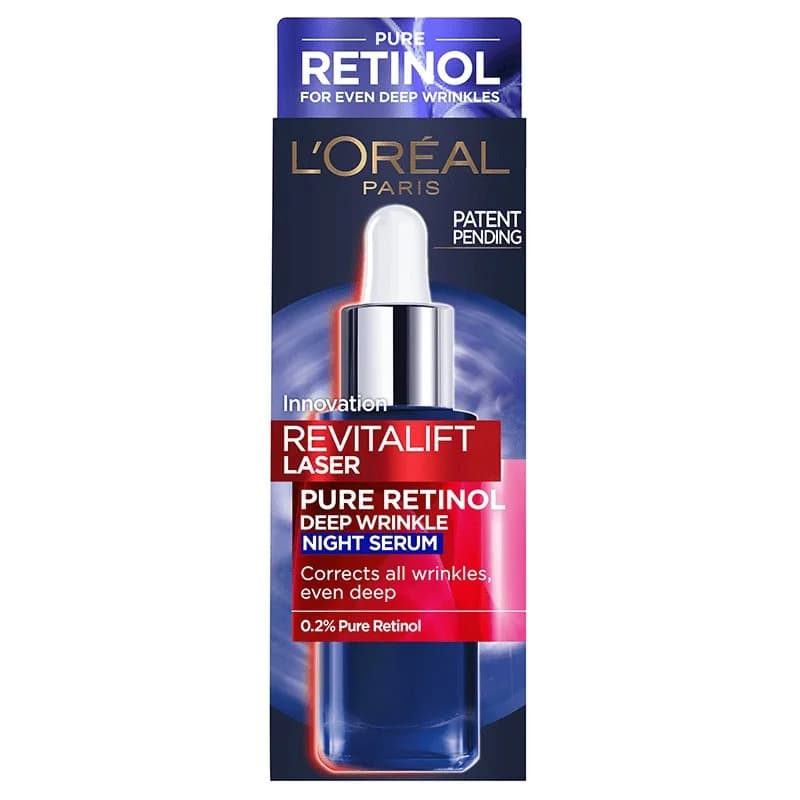 Лореал Серум L'Oreal Revitalift Laser Pure Retinol Нощен 30 мл, eBag