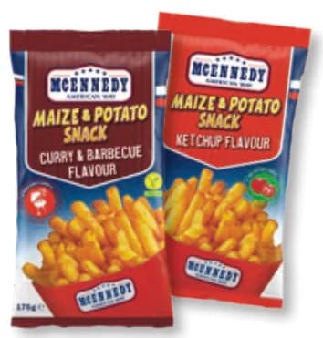 mcennedy MCENNEDY Снакс С вкус на барбекю и къри или на кетчуп, cheap.bg