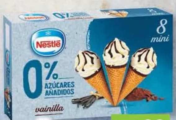 nestle NESTLE Сладолед 0% захар конус, мултипак, cheap.bg