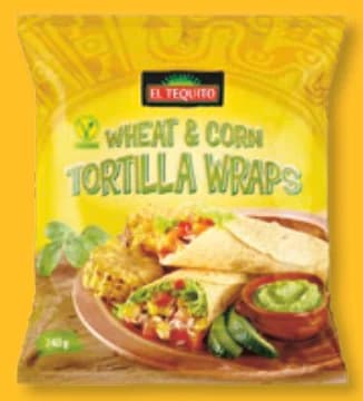 el tequito EL TEQUITO Тортила питки с пшенично и царевично брашно, Lidl