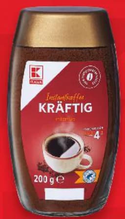 k classic K-Classic Разтворимо кафе Strong, Kaufland