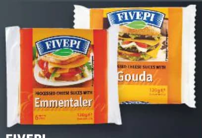 fivepi FIVEPI Топено сирене слайс различни видове, cheap.bg