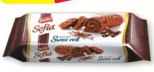 sofiya СОФИЯ Руло с шоколадов, ванилов крем, T MARKET