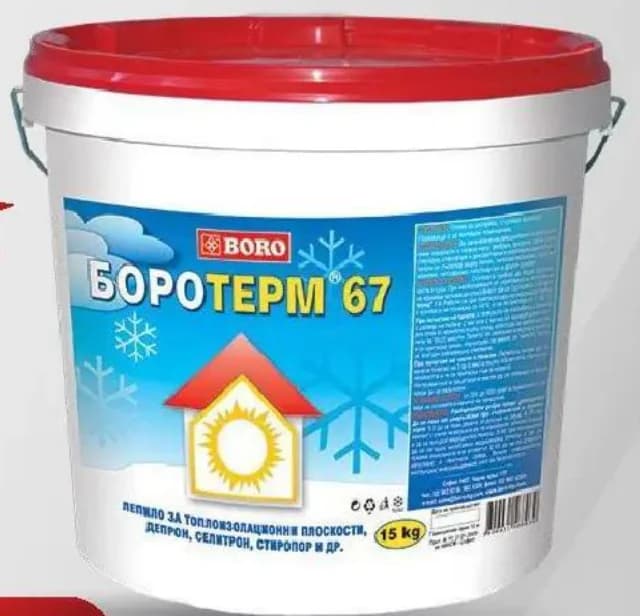 boro BORO Боротерм 67 – лепило за изолации – 1,5 кг, Boro Teracol