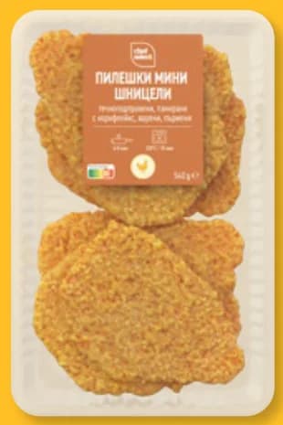 chef select CHEF SELECT Пилешки мини шницели Панирани с корнфлейкс, cheap.bg