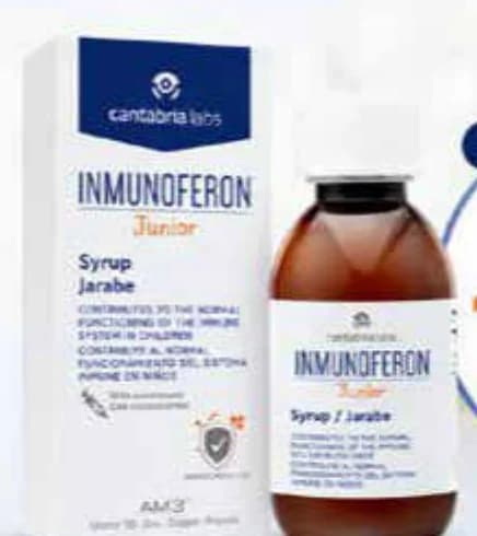 cantabria labs INMUNOFERON Junior Syrup / Jarabe, Субра