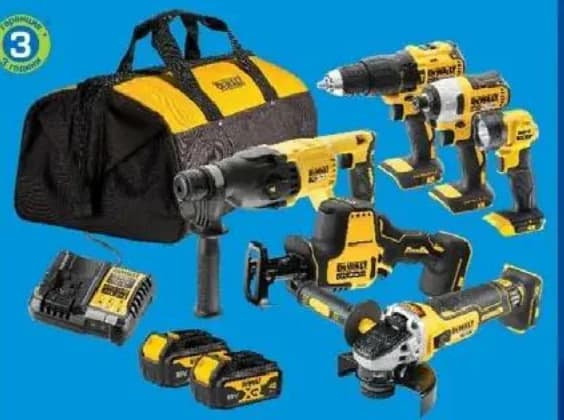 DeWalt Акумулаторен безчетков комплект DCK607M2-QW