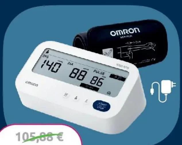 OMRON M3 Comfort AFib с адаптер, BENU Аптеки