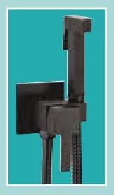 inter ceramic Inter Ceramic СМЕСИТЕЛ ЗА ВГРАЖДАНЕ ЗА БИДЕ ВЕЛИНА цвят черен ref 1041844, Mr. Bricolage