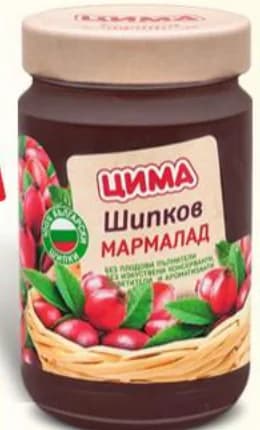tsima ЦИМА Шипков мармалад натурален, T MARKET
