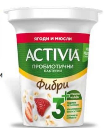 activia Activia фибри, различни видове, T MARKET