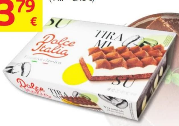 DOLCE ITALIA Тирамису, T MARKET
