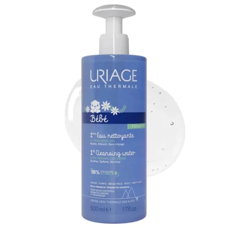 uriage URIAGE 1ere Почистваща Вода За Бебета Без Изплакване 500 Мл 1 бр, cheap.bg