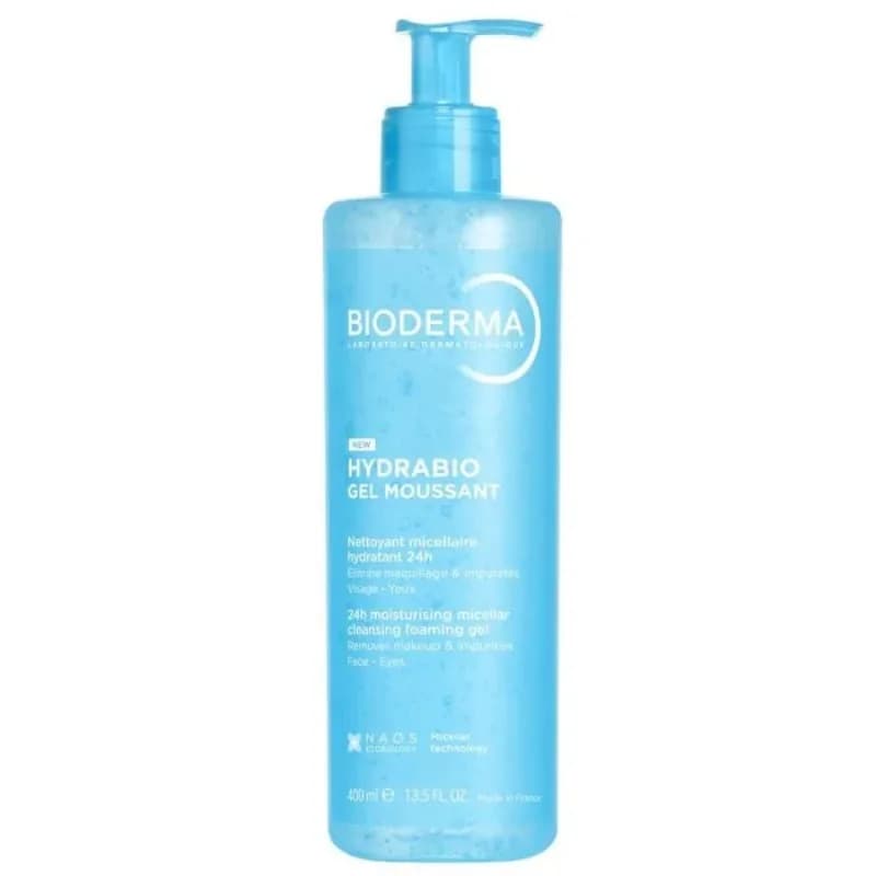 bioderma BIODERMA Hydrabio Хидратиращ Измивен Гел Мусан 400мл 1 бр, cheap.bg