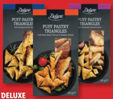 deluxe DELUXE Крекери от бутертесто, Lidl
