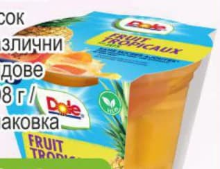 dole DOLE Компот в сок различни видове, Бурлекс