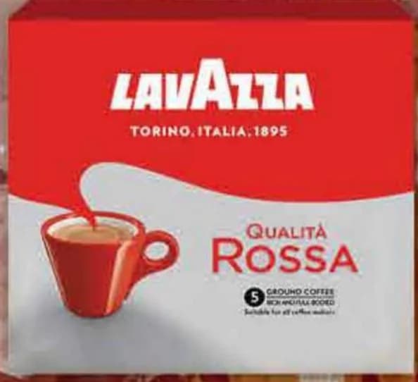 lavazza LAVAZZA Комплект мляно кафе Qualita Rossa 2 бр. x 250 г в к-т кут, Fantastico
