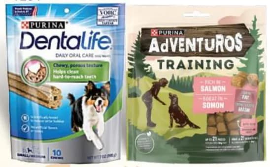 purina Purina Лакомство за куче DENTALIFE или ADVENTUROS, T MARKET