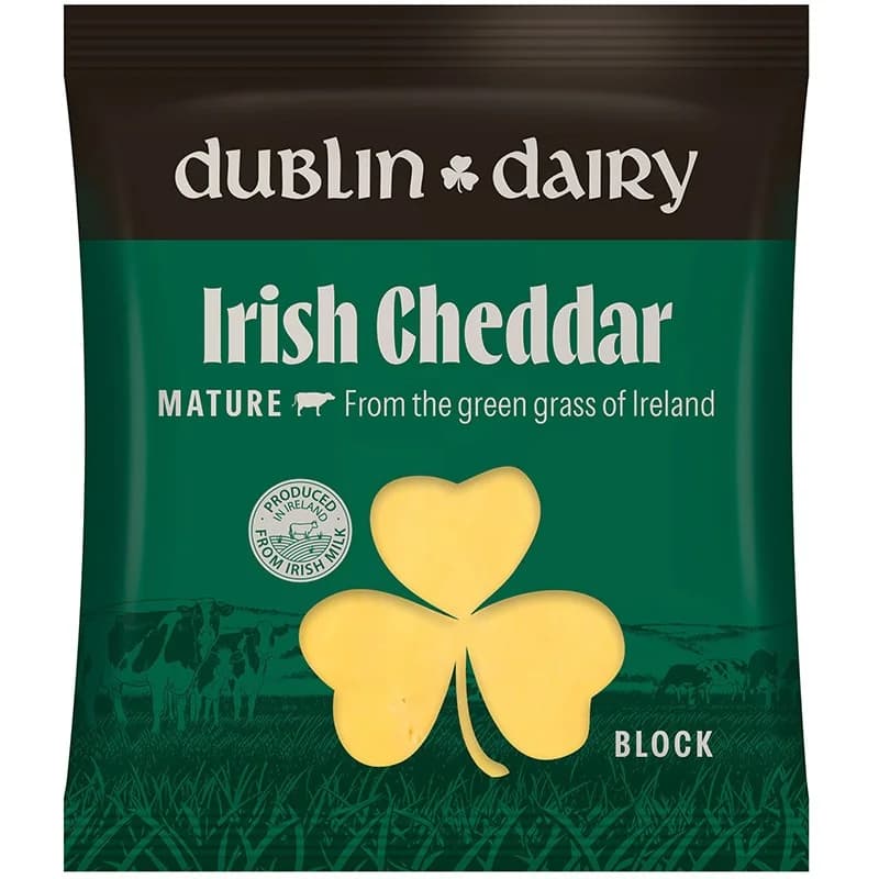 dablin deari Дъблин Деъри Сирене Чедър Dublin Dairy White Mature Зряло 9 Месеца 200 г, cheap.bg