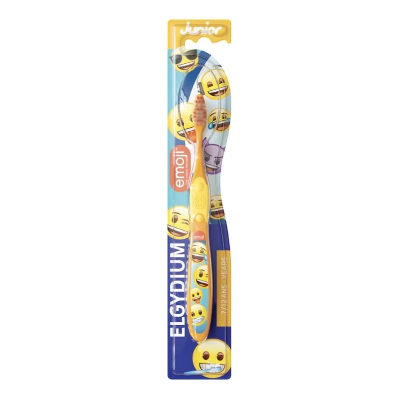 elgydium ELGYDIUM Junior Emoji Детска Четка За Зъби 7-12г 1 бр, cheap.bg