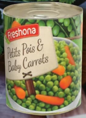 freshona FRESHONA Грах с моркови, cheap.bg