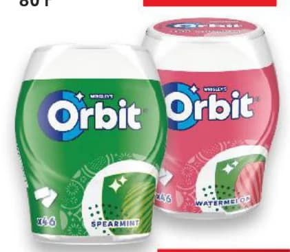 ORBIT Дъвки драже, Kaufland