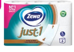 zewa Zewa JUST 1 Тоалетна хартия 5-пластова, Lilly Drogerie